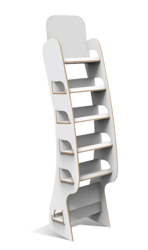 Illustration du présentoir en bois L-Lock